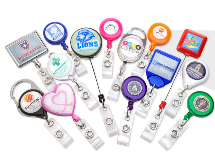 Brady People ID custom badge reels